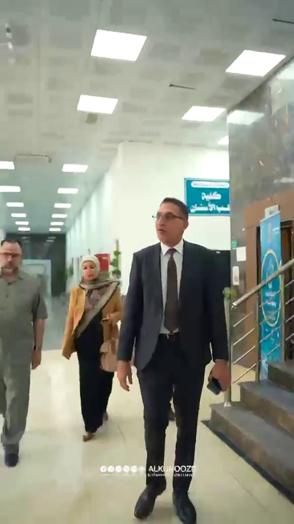 اللجنة الوزارية الامتحانية ترافق رئاسة جامعة الكنوز في متابعة سير امتحانات الدور الثاني