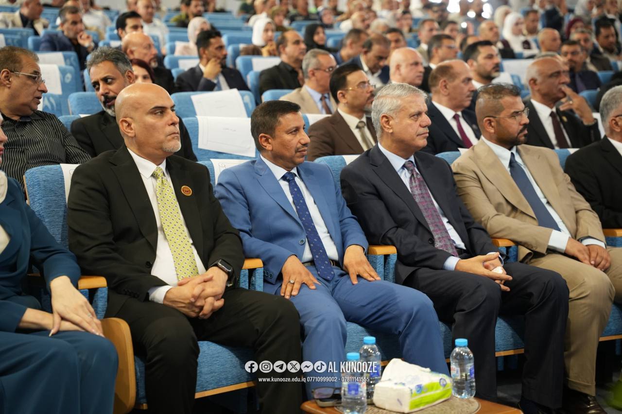 رئيس جامعة الكنوز يشارك في احتفالية تكريم نخبة من أساتذة جامعة البصرة