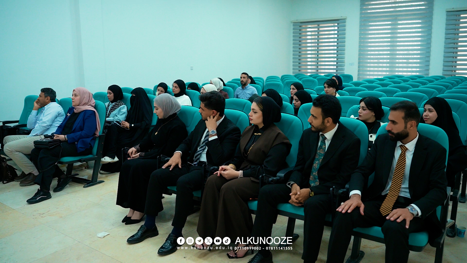 تقنيات صناعة الأسنان في جامعة الكنوز تختتم مسيرتها الأكاديمية بمناقشة بحوث التخرج
