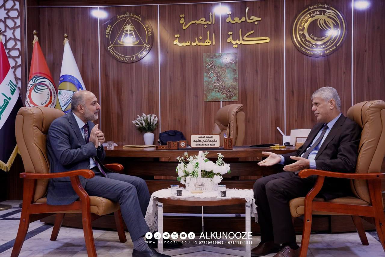 جامعة الكنوز توقّع اتفاقية تعاون علمي مع كلية الهندسة في جامعة البصرة